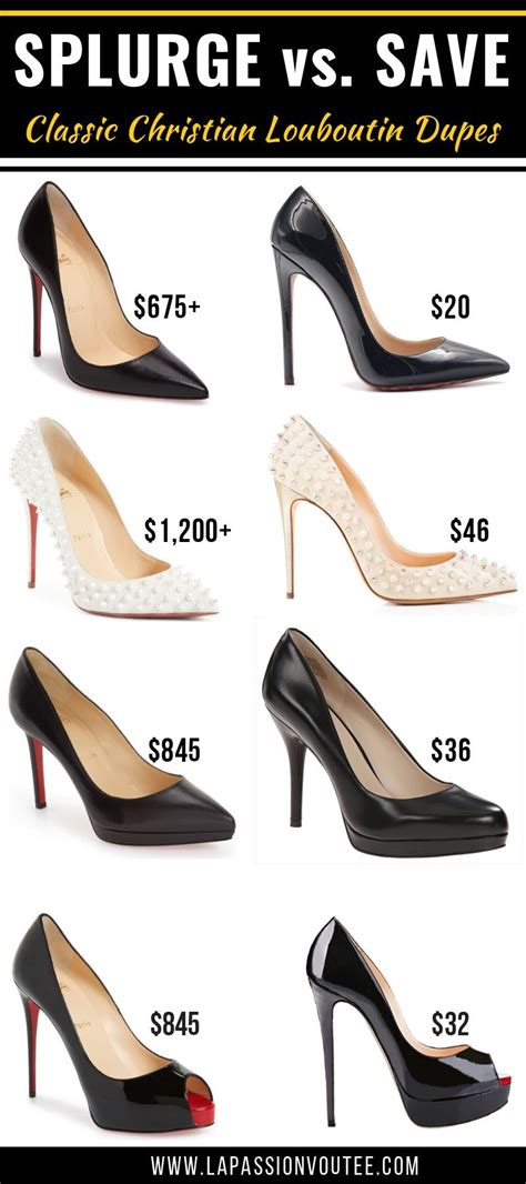 louboutin shoes dupes|christian louboutin look alike shoes.